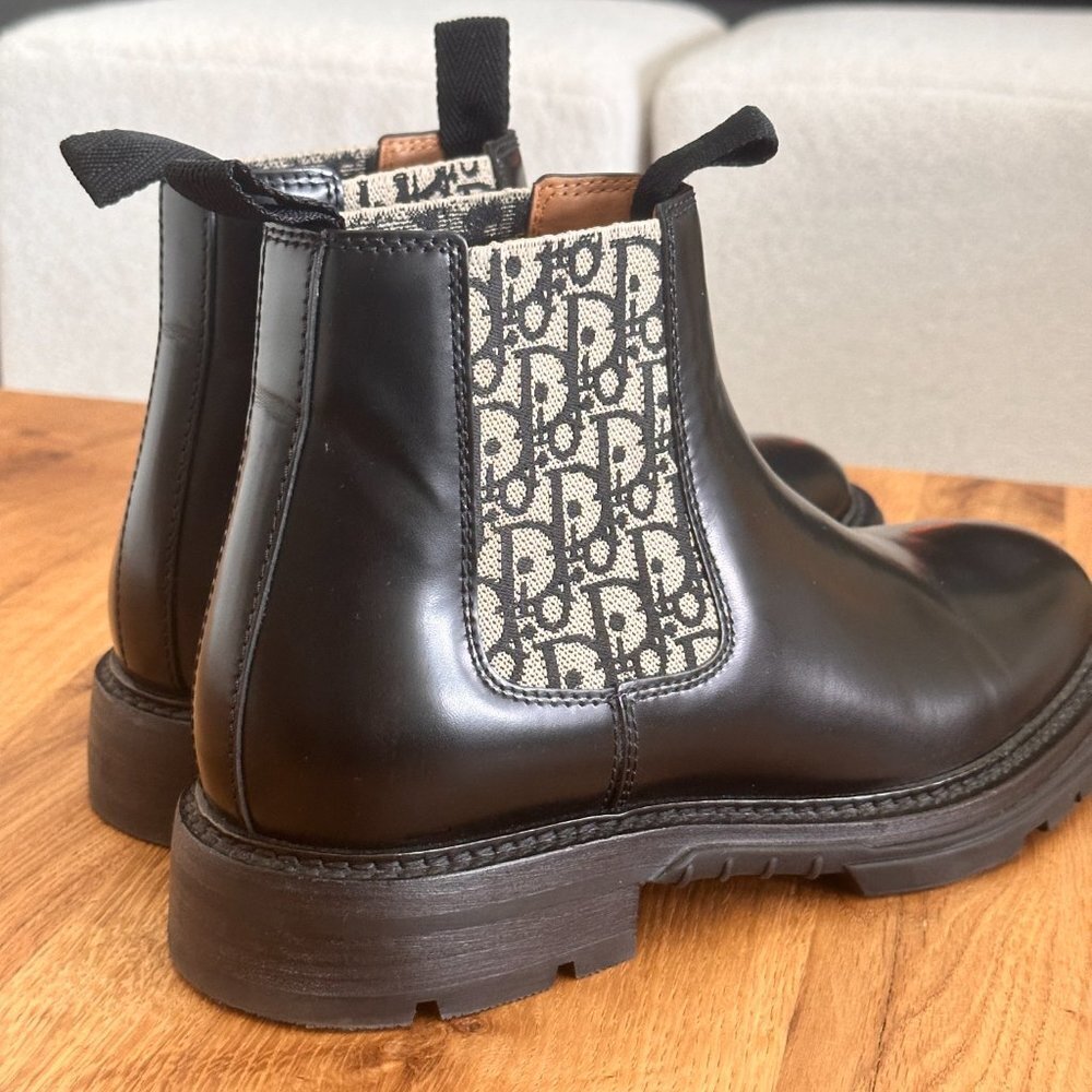 DIOR CHELSEA MEN BOOT LEATHER CALF - Picture 7 of 14